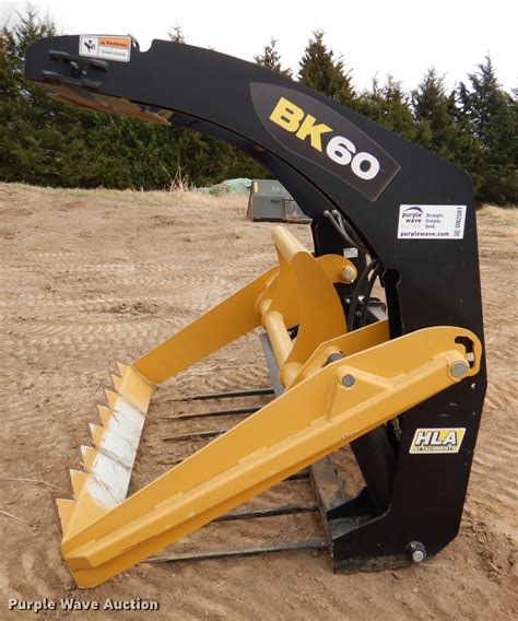 skid steer bale knife|HLA Attachments .